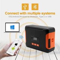 Imprimante thermique portable Cashino KMP-400 4 pouces 110 mm USB Bluetooth pour reçus, en stock
