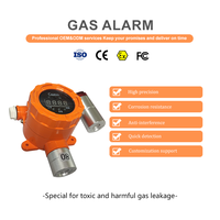 Analyseur de détection de gaz combustibles fixe, moniteur avec protection IP66, haute précision, combustion catalytique H2 / H2S / CO2 / ammoniac