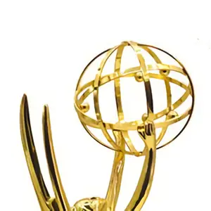Commercio all'ingrosso personalizzato 39cm 1:1 Replica Grammy Award Trophy Dance Music trofei Metal Emmy Award Trophy