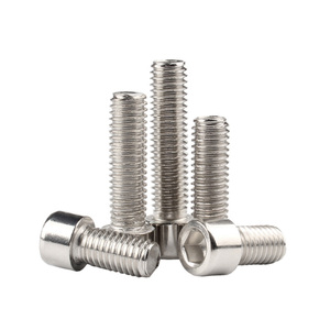 탄소강 니켈 도금 육각 소켓 헤드 캡 나사 원통형 컵 헤드 볼트 M4x12mm/M5x16mm/M6x20mm/M8x25mm DM4*10 - Product Image 1