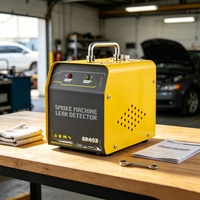 Detector de Fugas de Humo Portátil para Automóvil de 12V, Localizador de Fugas EVAP, 1 Año de Garantía, Herramienta de Prueba para el Sistema de Admisión/Escape del Motor