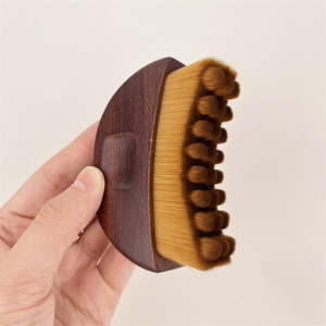 Cepillo Facial Linfático <span class=keywords><strong>de</strong></span> Madera Natural con Cerdas Suaves, Masajeador <span class=keywords><strong>de</strong></span> Contorno Facial para Drenaje Linfático, Reduce la Hinchazón Facial - Product Image 5