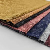 Tela Jacquard Elástica Brillante con Textura Metálica y Relieve, 68% Poliéster, 27% Lurex, 5% Spandex, para Vestidos y Forros