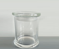 Pot en verre pour petite bougie, 1 pièce