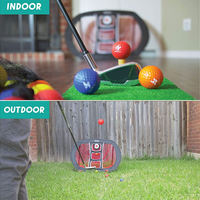 Filet de golf pop-up portable pour l'entraînement au chipping avec attrape-balles, pour l'intérieur, l'extérieur et le jardin, vente en gros OEM