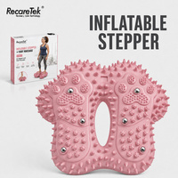 Ejercitador de Músculos y Piernas, Stepper Inflable, Equipo de Fitness, Base Antideslizante, Material de PVC Ecológico, PVC OEM