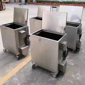 Tanque de Remojo Comercial de Acero Inoxidable de 350L, <span class=keywords><strong>Desengrasante</strong></span> Eléctrico con Elevación Opcional de 121~672L <span class=keywords><strong>para</strong></span> Limpiar Utensilios de Cocina y Rejillas de <span class=keywords><strong>Horno</strong></span>, Nuevo - Product Image 5