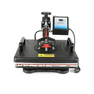 Máy ép nhiệt kỹ thuật số đa năng 5 trong 1 bán chạy, in thăng hoa đa chức năng ly/nón/áo thun/giày, máy in phẳng mới - Product Image 6