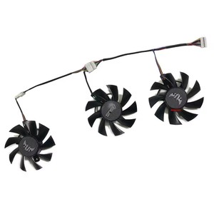 T128015SU, ventilador de tarjeta gráfica, enfriador de GPU, para <span class=keywords><strong>ASUS</strong></span> TUF3 RX <span class=keywords><strong>5700</strong></span> <span class=keywords><strong>XT</strong></span> 8G GAMING OC, <span class=keywords><strong>ASUS</strong></span> TUF GTX 1660 GAMING X3 - Product Image 4