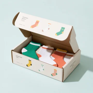 Đặt hàng số lượng lớn tùy chỉnh sóng thân thiện với môi bao bì may mặc thư mục-in Offset lót xốp vật liệu bền vững - Product Image 3