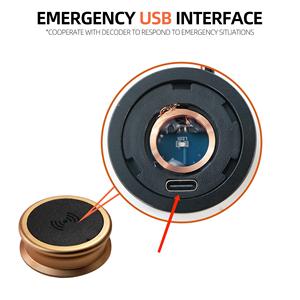 ลิ้นชักสำนักงานล็อกแบตเตอรี่ห้องซาวน่าสำหรับสปาพร้อมสายรัดข้อมือ - Product Image 4
