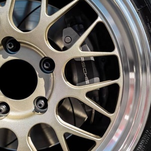 Jantes forgées en aluminium personnalisées 17-22 pouces 5x100 5x108 5x112 5x114.3 5x120 5x130 Volkswagen Golf GTI Scirocco R <span class=keywords><strong>Ford</strong></span> Mustang S197 - Product Image 6