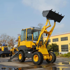CE EPA Bucket backhoe รถขุด, รถตักดินขนาดเล็กขับเคลื่อน4x4 - Product Image 2
