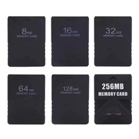 Carte mémoire de données 8M 16M 32M 64M 128M 256M pour PS2, carte de stockage de données