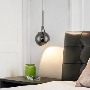 Lámpara Colgante de Estilo Nórdico Minimalista para Dormitorio, Lámpara de Diseño Creativa con Altura Ajustable, Fondo de Pared para Lámpara Colgante - Product Image 5