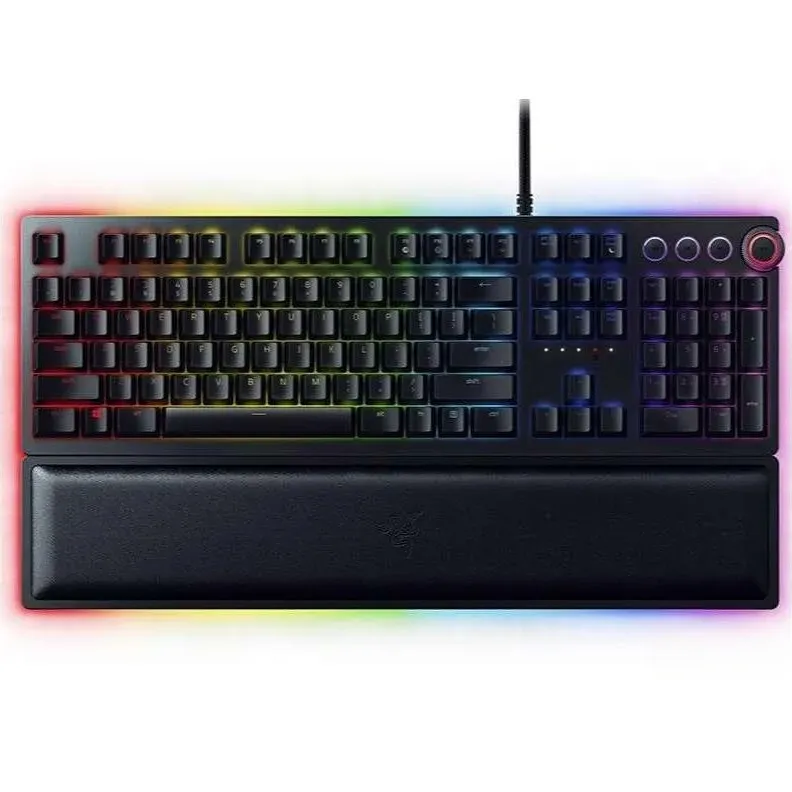 Factory supply low price Ra-zer HUNT-SMAN ELITE Gaming Keyboard LED Backlit Wired Mechanical Gaming Keyboard