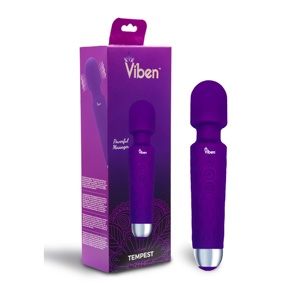 TD Viben Tempest intenso massaggiatore massaggiatore testa viola massaggiatore
