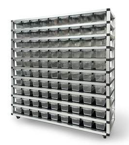 Baignoire en plastique de haute qualité Pet Snake Rack Système de baignoires Reptile Cage Rack Reptile Cages Baignoires de serpent - Product Image 1