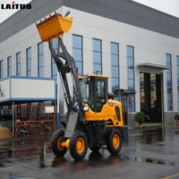 Laituo Produsen Alat Berat 3-15Ton Diesel CE EPA 4WD Backhoe Loader Baru untuk Pekerjaan Konstruksi dan Penggerak Tanah