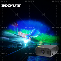 Écran d'eau certifié CE, projection holographique 3D, projecteur laser, fontaine lumineuse, projecteur LCD, résolution 1920x1200, HDMI