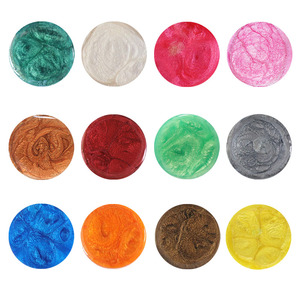 ผงสีมิกาธรรมชาติ 24 สี, ผงสีมุกหลากสีสำหรับทำสบู่, ผงมิกาสีสันสดใส - Product Image 4
