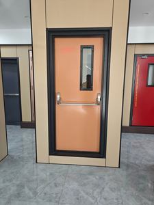 ประตูเหล็กคู่และเดี่ยวหน้าต่างกระจกสำหรับโรงแรมอพาร์ตเมนต์โรงพยาบาลโรงเรียนดีไซน์ทันสมัยได้รับความนิยมมากที่สุด - Product Image 4