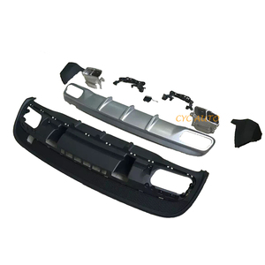 Difusor trasero estilo AMG Facelift GLA45, piezas de parachoques trasero para <span class=keywords><strong>Mercedes</strong></span> Benz <span class=keywords><strong>GLA</strong></span> clase X156 GLA250 GLA300 <span class=keywords><strong>2015</strong></span> 2016 - Product Image 6
