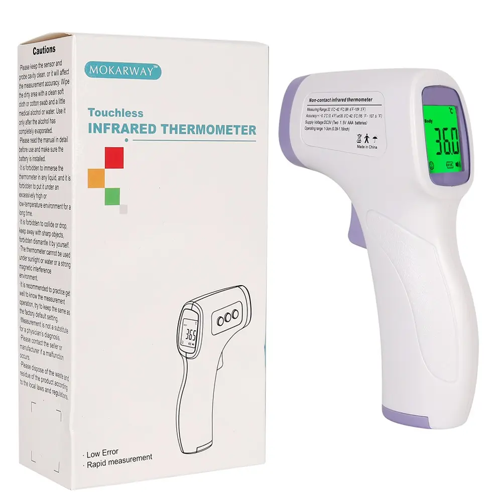 New Product Hot Selling Handheld Thermometers Infrared Forehead Thermometer Baby