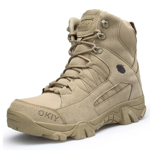 Botas de Senderismo Impermeables para Hombre, <span class=keywords><strong>Calzado</strong></span> de Trekking para <span class=keywords><strong>Montaña</strong></span> y Desierto, de Cuero de Alta Calidad, 2024 - Product Image 6