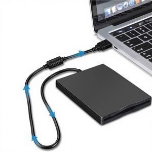 Lecteur de disquettes externe portable FDD avec interface USB, lecture/écriture 1,44 Mo en stock - Product Image 2