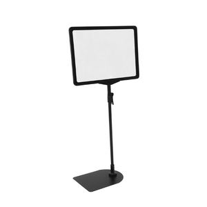 Verstellbarer, tragbarer, leichter Bodenständer für Poster, Tischaufsteller mit Höhenverstellung für Preisschilder im Einzelhandel, ideal für Supermarkt-Aktionen - Product Image 3