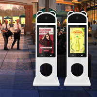 Sinmar Taman Bermain Luar Ruangan Sekolah Touch Totem Kios Layar Sentuh Luar Ruangan 32 inci Digital Signage untuk Periklanan