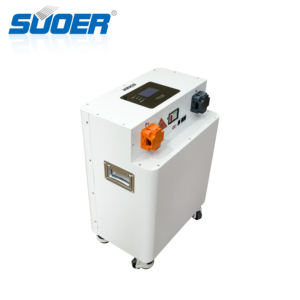 Литий-ионный аккумуляторный блок LiFePO4 7.68 кВт·ч 25.6В для солнечных систем, 5-летняя гарантия, 6000 циклов, с роликом - Product Image 6