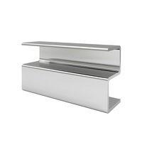Banc à chaussures en acier inoxydable en forme de S GCC pour salle blanche GMP