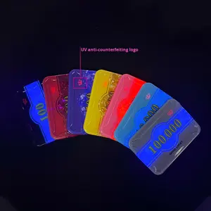Fichas de Póker <span class=keywords><strong>VIP</strong></span> Rectangulares de Acrílico Personalizadas con Protección UV Anti-Falsificación, Venta Directa de Fábrica - Product Image 3