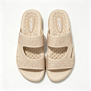 Pantofole <span class=keywords><strong>da</strong></span> <span class=keywords><strong>Casa</strong></span> <span class=keywords><strong>in</strong></span> <span class=keywords><strong>Pelle</strong></span> PU Impermeabili e Resistenti per Donna, Ideali per Spa e Hotel, Punta Chiusa, Prezzo di Fabbrica - Product Image 1