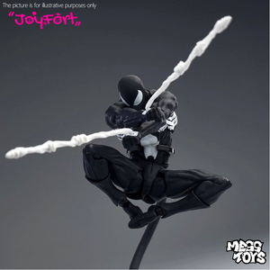 Nouvelle figurine MessToys Venom Spider-Man, figurine en plastique <span class=keywords><strong>noir</strong></span> et rouge, modèle de statue d'action, jouets et cadeaux pour enfants - Product Image 3
