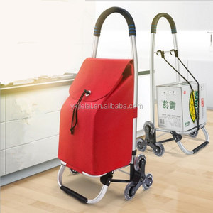 Meilleures ventes, chariots de supermarché pliants personnalisés à 3 roues, monter les escaliers, caddie d'épicerie - Product Image 4