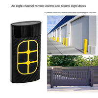 Control Remoto de Puerta Tipo C YET2153, 260-868mhz, Clon D4, 8 Canales, 6 Botones, con Certificación CE y RoHS