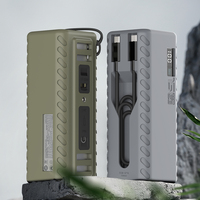 Étui de protection en silicone SIKAI pour batterie externe CUKTECH 15SE 100W 20000mAh, résistant aux chocs, anti-rayures, antidérapant