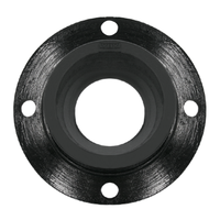 Bride de raccord de tuyau en HDPE de bonne qualité et anneau adaptateur de bride basket110mm bride anti-corrosion de pulvérisation de fer pour système de plomberie