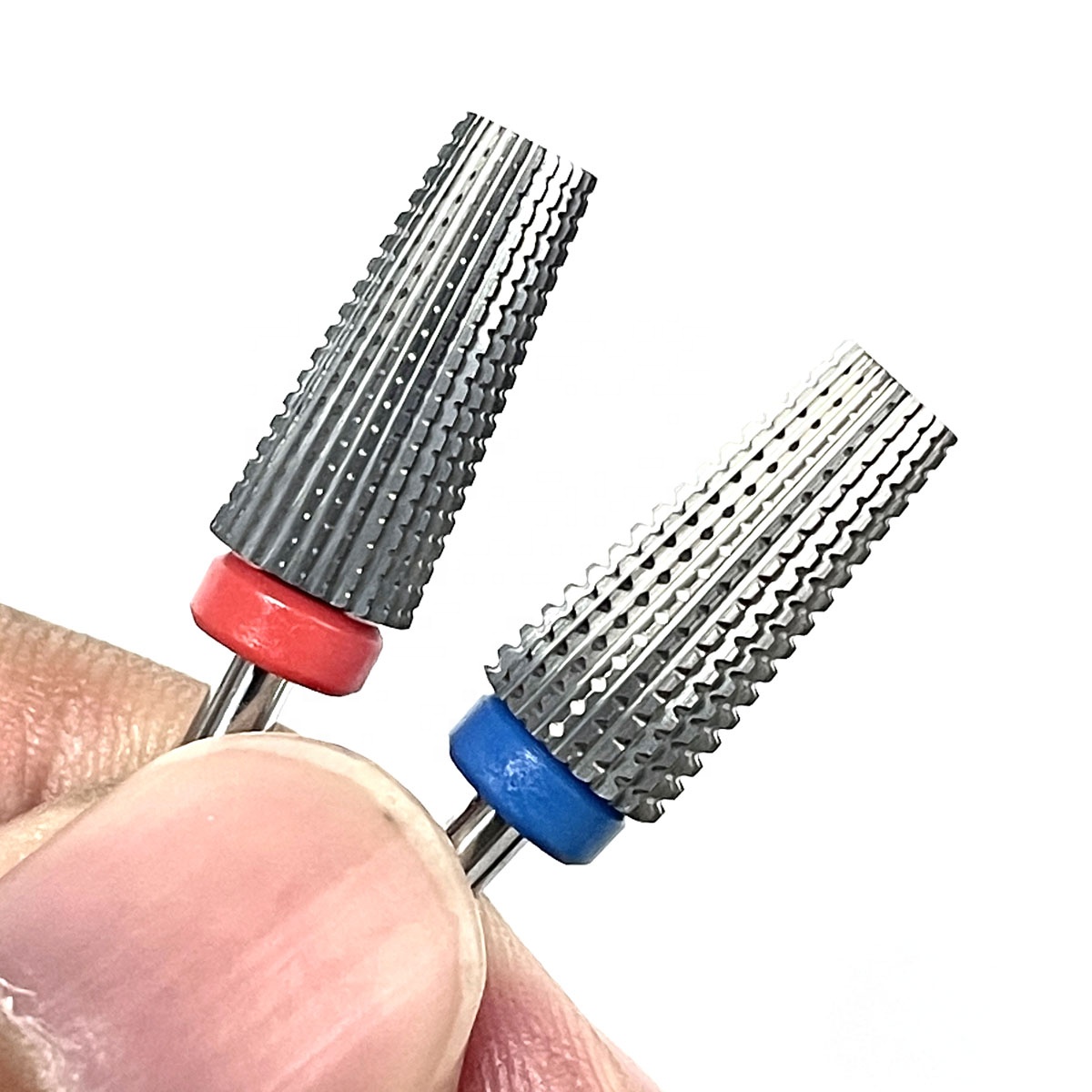 Tùy Chỉnh Thêm Logo 5 Trong 1 Nail Khoan Bits Quay Burrs Điện Nail Tập Tin Cho Làm Móng Tay Móng Chân Công Cụ Carbide Khoan