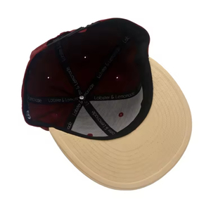 หมวกขายส่งแบบกำหนดเองพร้อมโลโก้ หมวกเบสบอล 6 แผงแบบ Snapback ปักลายวินเทจ ปรับขนาดได้ สวมใส่สบาย เหมาะสำหรับโปรโมชั่น - Product Image 5