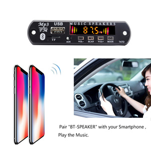 Carte décodeur Bluetooth 5.0 pour lecteur MP3, radio FM, module USB TF AUX 3,5 mm, récepteur Bluetooth, kit voiture, audio V20 - Product Image 4