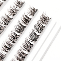 Grande Capacité, Différents Types de Boucles, Volume Moelleux, Conception Segmentée Faite à la Main, Outils Professionnels pour Artistes de Beauté, Cils en Grappe