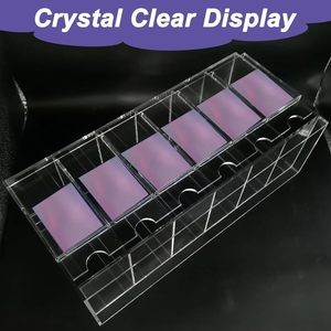 Exhibidor Acrílico Transparente al por Mayor con 6 Compartimentos para Cajas de Cartas Coleccionables de Anime - Product Image 4