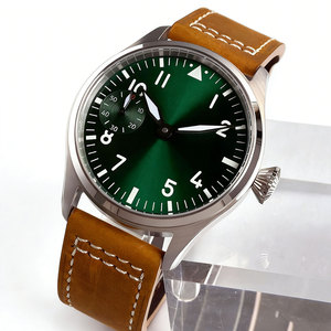 Nouvelles montres en verre saphir bleu/noir/vert de 42 mm, <span class=keywords><strong>mouvement</strong></span> à remontage manuel <span class=keywords><strong>ETA</strong></span> <span class=keywords><strong>6497</strong></span> ST3600, style business, montre pour homme Tandorio - Product Image 3