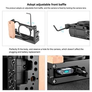 อุปกรณ์กันสั่นกล้องแบบดรอปชิปปิ้ง PULUZ กล่องเคสสำหรับกล้อง Sony <span class=keywords><strong>RX100</strong></span> <span class=keywords><strong>VI</strong></span> / VII อุปกรณ์กันสั่นกล้องแบบเคส - Product Image 3