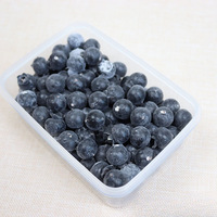 High-Fidelity Bosbessen Kralen Als Niet-Eetbare Fruitmodellen, Perfect Voor Huisdecoraties, Fruitkraam Displays, Oorbellen