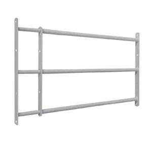 חלון אבטחה בר גדר פלדה בר מאריך הרחבה אבקת מצופה מצופה חלונות לבנים - Product Image 5